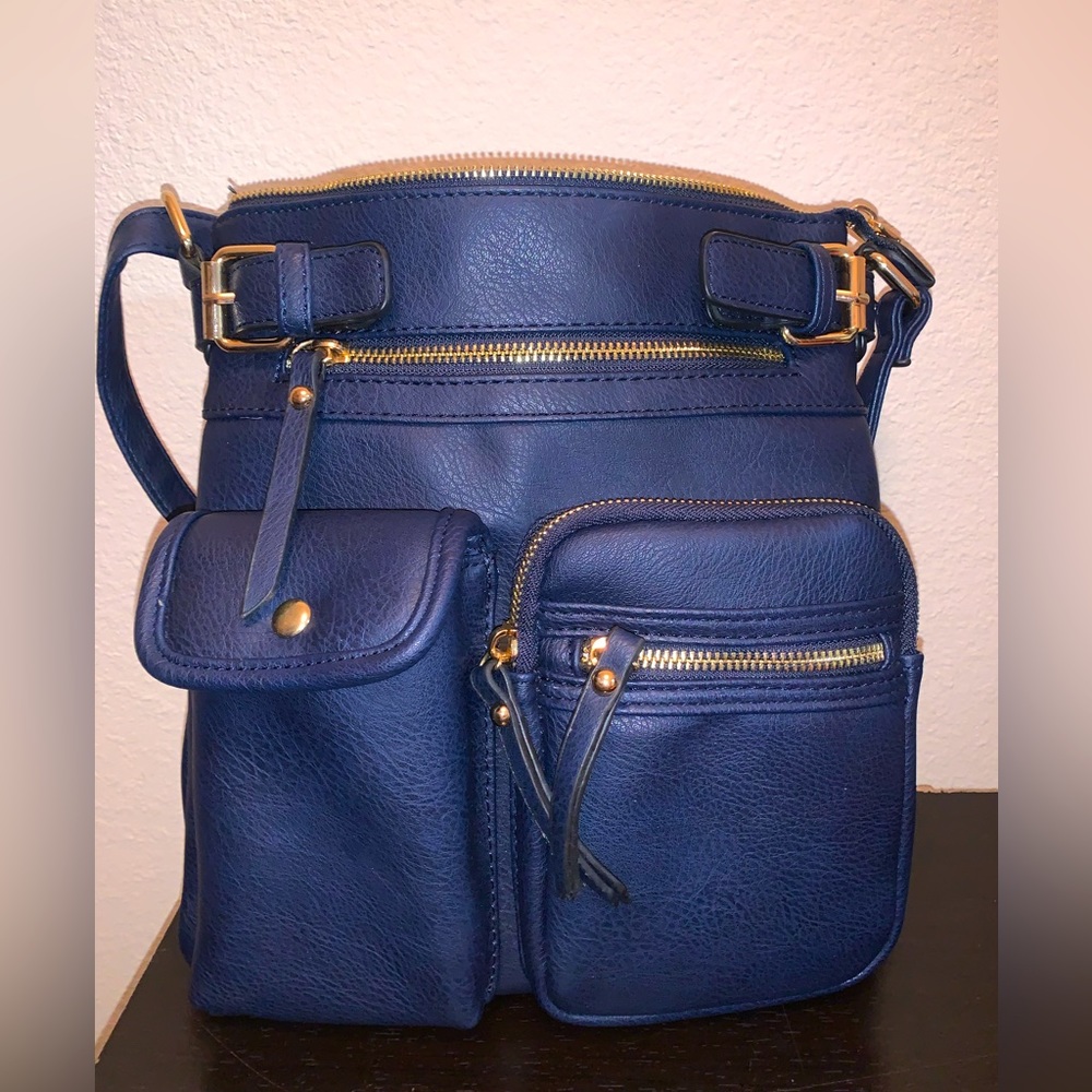 Navy Blue Crossbody